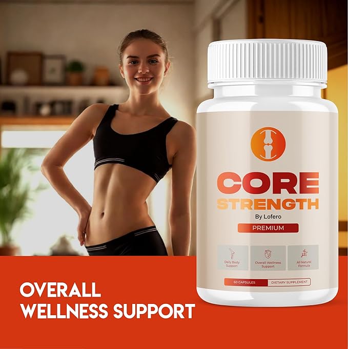 (5 Pack) Core Strength Capsules, CoreStrength Premium Supplement Joint Vitamins Support with Advanced Maximum Strength & Wellness Formula, All-Natural Ingredients Overall Health Reviews Pills (300 ct)