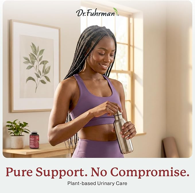 Dr. Fuhrman. Ut Biotect Urinary Tract Supplement | Wholefood Cranberry Pills for Women Made in The USA | D-Mannose, Aronia Berry, and Cranberry | Cleanses and Protects The Urinary Tract | 120 Caps