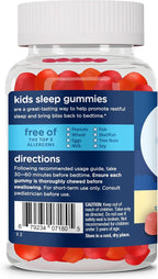 Mommy's Bliss Kids Sleep Melatonin Gummies, No Artificial Colors, Flavors or Gelatin, Strawberry Flavor, Age 3+, 60 Gummies (Packaging May Vary) (Pack of 2)