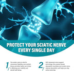 Sciatic Nerve & Discomfort Supplement - Nerve Savior for Neuropathy, 120 Capsules Featuring Alpha Lipoic Acid 300mg & Vitamin B Complex for Targeted Comfort