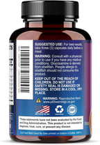 Glucosamine Chondroitin MSM Complex - 3X Strength Joint Support Supplement with Glucosamine Sulfate, Turmeric, Boswellia - For Cartilage, Mobility & Flexibility - Bottled in USA - 180 Capsules