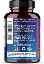 Glucosamine Chondroitin MSM Complex - 3X Strength Joint Support Supplement with Glucosamine Sulfate, Turmeric, Boswellia - For Cartilage, Mobility & Flexibility - Bottled in USA - 240 Capsules