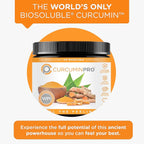 curcuminpro Complete Curcumin Bulk Powder | BioSoluble Organic Turmeric Curcumin Supplement | Natural Wellness Support | 90 Grams
