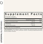 Codeage Liposomal Glutathione+ Supplement - 1000 mg Reduced L-Glutathione Pills, Vitamin C Ascorbic Acid, CoQ10 - Liposomal Delivery - Skin & Antioxidant Support - Non-GMO - 120 Capsules
