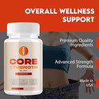(5 Pack) Core Strength Capsules, CoreStrength Premium Supplement Joint Vitamins Support with Advanced Maximum Strength & Wellness Formula, All-Natural Ingredients Overall Health Reviews Pills (300 ct)