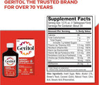 Geritol Liquid Supplement, B-Vitamins & Iron 12 Fluid Ounce (Pack of 4)