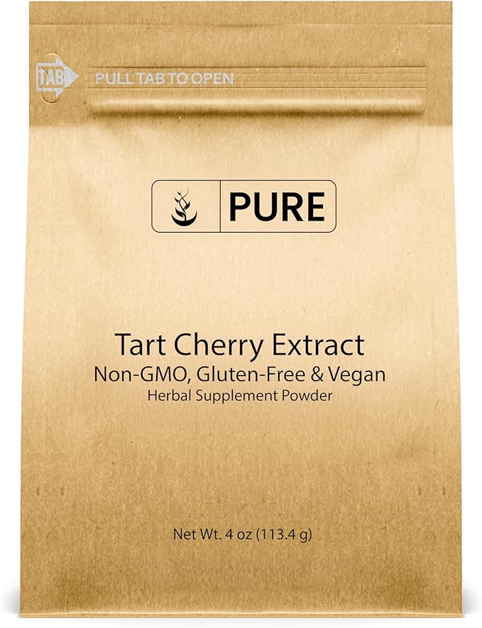Pure Original Ingredients Tart Cherry Extract (4oz) Non-GMO, Vegan, No Fillers or Additives, Herbal Supplement