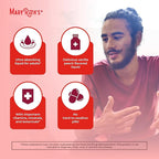 MaryRuth Organics Multivitamin for men | Sugar Free mens Multivitamin | Liquid Vitamins for men | Immune Support Supplement | Cognitive Health & Overall Wellness | Vegan | Non-GMO | 15.22 Fl Oz