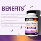 BioSchwartz Reduced Glutathione Supplement 500mg with Alpha Lipoic Acid 50mg & Milk Thistle 100mg - Glutathione Reduced Form - Gluten-Free, Third Party Quality Tested - 30 Capsules, 30 Day Supply