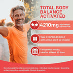 5-in-1 Organic Turmeric Curcumin Supplement (4210mg) with Berberine, Ceylon Cinnamon Bioperine and Ginger Supplements for Joint, Heart, Gut, & Metabolic Support (60 Servings)