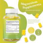 BeLive Magnesium Glycinate Gummies 200 mg - Sugar Free Supplement for Muscle Relaxation, Sleep Support, & Heart Health for Adults & Kids - Pineapple Flavor - 5 Pack, 300 Count