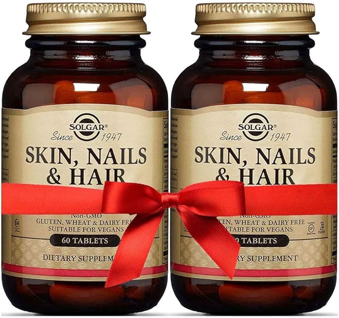 SOLGAR, Skin, Nails & Hair Tablets, 60 Count