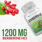 DOCTOR RECOMMENDED SUPPLEMENTS Berberine Plus 1200mg Per Serving - 120 Veggie Capsules Royal Jelly (120 Count (Pack of 2))
