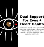 AREDS 2 SoftGels, 100 mg CoQ10 for Heart Health, 500 mg Vitamin C, 400 IU Vitamin E, 10 mg Lutein, 2 mg Zeaxanthin, 80 mg Zinc, 2 mg Copper - Supports Eye Health - 100 Mini SoftGels