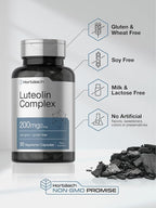 Horbäach Luteolin Supplement | 200mg | 50 Capsules | Complex with Rutin | Vegetarian, Non-GMO & Gluten Free