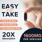 1600 mg Liposomal NAD Supplement, 98% Pure NAD+ Supplement, Superior Absorption, Alternative to Nicotinamide Riboside or NADH to Boost NAD+ for Aging Defense, Energy, Longevity, 60 Softgels
