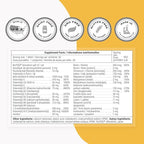 Supersmart - Daily 1® Timed Release - Multivitamin Supplement for Women & Men - with BioPQQ®, Vitamin A, B, C, D & E, Biotin, Quercetin & Fisetin | Made in USA | Non-GMO & Gluten Free - 60 Tablets