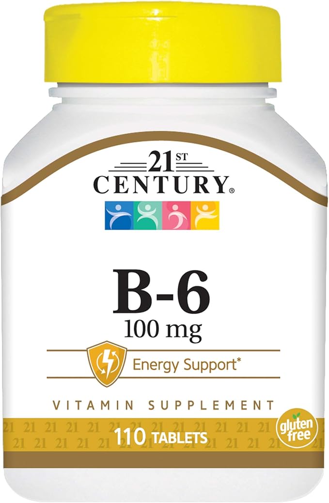 21st Century Vitamin B-6 100 Mg, 110 Count