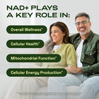 NMN Supplement 1000mg & Liposomal NAD+ Supplement with Resveratrol – Supports Cellular Energy & NAD+ Levels – Third-Party Tested