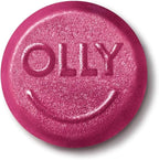 OLLY Kids Multivitamin & Probiotic Gummy, Digestive Support, Vitamins A, D, C, E, B, Zinc, Chewable Supplement, Berry Flavor, 50 day supply - 100 Count
