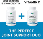 Earth's Splendor Glucosamine HCI 1500 mg Chondroitin Sulfate 1200 mg Supplement for Men & Women, Supports Joint Health, Supports Daily Joint Function (120 Capsules, 1+ Month Supply)