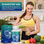 New NMNH 500mg Per Serving (Dihydronicotinamide Mononucleotide), NAD 𝐒𝐮𝐩𝐩𝐥𝐞𝐦𝐞𝐧𝐭𝐬 Pure Organic, More Effective Than NMN for Anti-Aging, Energy, Immunity, Focus - 60 Count