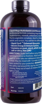 Drs Advantage - Liquid Mega MultiVitamins and Minerals 32oz [Health and Beauty]