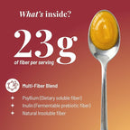 High Dietary Fiber Prebiotic Gel Formula — 100% Natural & Clean Label — Plant-Based Psyllium Husk & Inulin Complex — Keto Friendly, Vegan, No Added Sugar — Mango&Pineapple, 16 oz