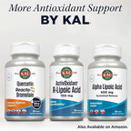 Kal 100 Mg R-lipoic Acid Activoxidant Tablets, 60 Count