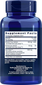 Life Extension Vitamin C 24-Hour Liposomal Hydrogel Formula, 90 Vegetarian Tablets