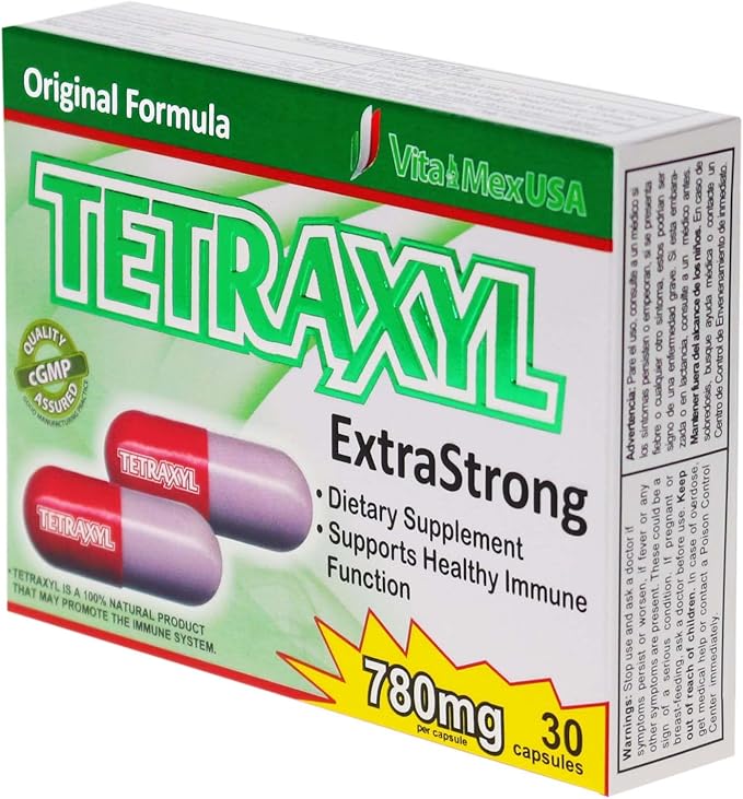 780 mg Extrastrong Herbal Supplement - Supports Healthy Immune Function - 30 Capsules