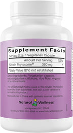 UltraThistle Advanced Milk Thistle Supplement – 1080mg Silybin Phytosome for Superior Absorption – Liver Support, Detox & Enzyme Health – Non-GMO, Gluten Free, Soy Free – 90 Capsules (30-Day Supply)