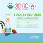 MaryRuth Organics Kids Multivitamin Liposomal | Vegan, Sugar-Free Vitamins for Kids | Ages 4+ | 2 Month Supply | 15.22 Fl Oz