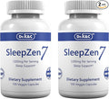 Dr.K&C SleepZen7 Sleep Supplement – All Natural Botanical Plant Sourced 1200 mg 200 Veggie Capsules Sleeping Support Organic Tart Cherry Valerian Root Extract No Filler Non GMO 2pk