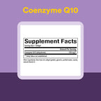 Natural Factors Coenzyme Q10 - Antioxidant Support Supplement Supports Cellular Energy Production - Better Absorption Aids Healthy Heart Function - 100 mg, 60 Softgels (60 Servings)