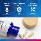 MP-PRO Microplastics Defense | 15 Billion CFU Probiotic + Antioxidant Blend | NMN, NAC, Glutathione, Resveratrol & Charcoal | Supports Cellular Detox, Longevity & Gut Health – 60 Capsules