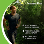 NaturesPlus Herbal Actives Grape Seed 25 mg Liquid Suspension - Vegan Drops, 1 fl oz - Vegetarian, Gluten-Free - 30 Servings