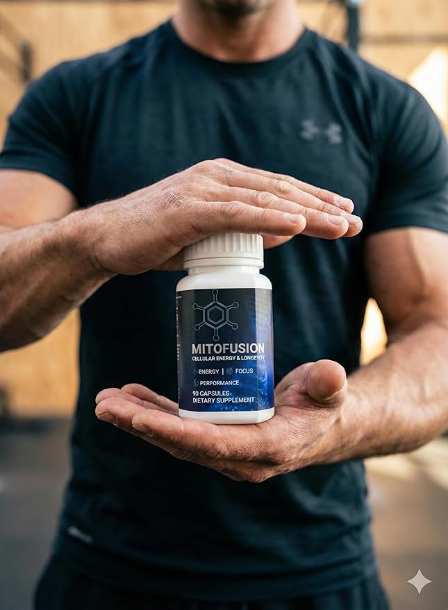 MitoFusion Complete Anti Aging NAD+ and Mitochondria Support Formula with 500mg Nicotinomide Riboside, 250mg Urolithin A, 25mg PQQ, 50mg Apigenin. Energy | Focus | Longevity | Performance | Recovery