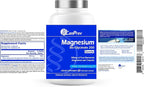 CanPrev Magnesium BisGlycinate 200mg Gentle 60 Veg Caps, 60-Day Supply, Chelated Magnesium Supplement for Bone & Muscle Support, Easy to Digest, Promote Relaxation & Comfort, Vegan, Non-GMO, No Sugar