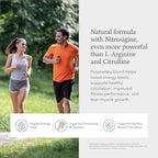Juvenon BloodFlow-7 Nitric Oxide Supplements for Men & Women - Natural Nitric Oxide Booster with Nitrosigine® + S7® - Blood Flow & Circulation Support (5-Pack)