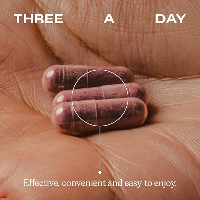 Humann SuperBeets Beet Root Capsules Quick Release 1000mg, Helps Support Nitric Oxide Production, Blood Pressure Support, Heart Health, Contains Non-GMO Beetroot Powder, Studied Antioxidants 180 Count