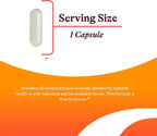 Seeking Health Trace Minerals Complex - Includes 10 Essential Trace Minerals - Mineral Supplement Supports Immune & Nervous System - Iron-Free - 30 Capsules