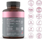 Beef Organ Supplement for Women | Supports Hormone Balance | Ovary, Uterus & Reproductive Nourishment + Liver, Kidney & Heart for Cycle Harmony, Mood Ease & Feminine Energy | 90 Day Supply