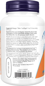 NOW Foods Supplements, Omega-3 180 EPA / 120 DHA, Enteric Coated, Cardiovascular Support*, 90 Softgels