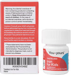 Tasteless Iron for Kids + Toddlers- 4-Month Supply- No Sweeteners, Flavors or Preservatives. Add to Beverages or Food. Pure, Flavorless Children's Iron Supplement.
