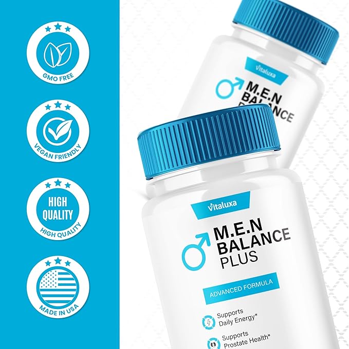 (5 Pack) Men Balance Plus Capsules, MenBalance Supplement Pills with Advanced Max Strength, Triple Action Formula Performance Support Capsulas, Natural Premium Ingredients Menbalanced+ Reviews (300ct)