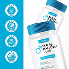 (5 Pack) Men Balance Plus Capsules, MenBalance Supplement Pills with Advanced Max Strength, Triple Action Formula Performance Support Capsulas, Natural Premium Ingredients Menbalanced+ Reviews (300ct)