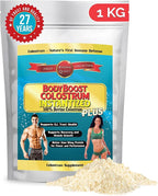 BodyBoost Colostrum Instantized, 99.5% Bovine Colostrum Powder, Immune Booster Supplement with Immunoglobulin & Lactoferrin, Super Food for Gut Health, Diverse Intake,1kg