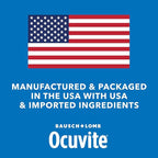 Ocuvite Eye Vitamin & Mineral Supplement, Lutein & Antioxidant Vitamins A, C, E, Zinc for Eye Health, Vitamins for Eyes, 120 Tablets (Pack of 4)