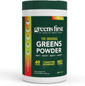Greens First Original Greens Powder - 49 Superfoods - Organic Fruits & Veggies - Prebiotics, Probiotics & Digestive Enzymes - Antioxidant - Dairy Free/Vegan/Non-GMO (Strawberry Kiwi, 60 Servings)